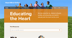 Desktop Screenshot of heartmindonline.org