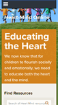Mobile Screenshot of heartmindonline.org